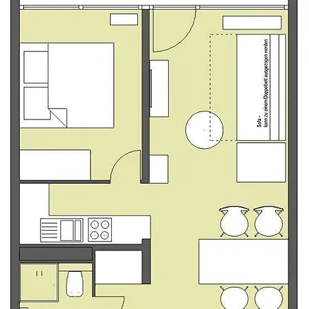 Haus-hanseatic-wohnung-strandglueck-3-16 アパート *